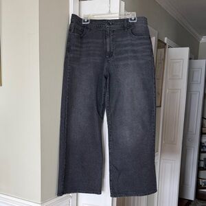 Scoop Wide Leg Black Jeans Sz. 12